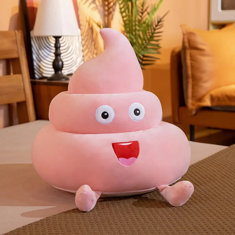 New 25cm/35/45CM Funny Poop Plushie Toys Simulation faeces Pillow Stuffed Soft Creative Sofa Cushion Interesting Birthday Gifts