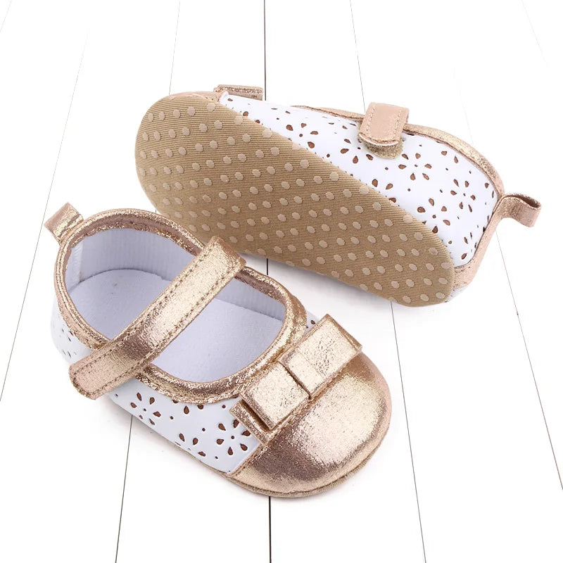 2025 Hot Selling New Style Spring Autumn Newborn Baby First  Toddler Shoes Cute Bow Princess Shoes New Casual Shoes For 0-18M