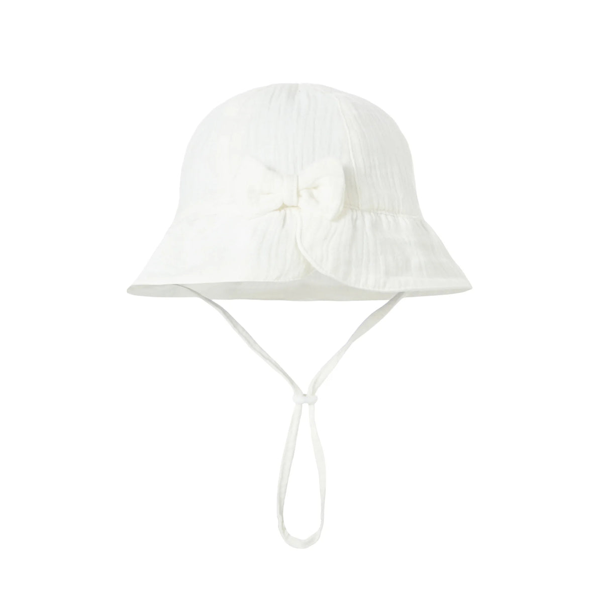100 Percent Cotton Baby Bucket Hat Sun Protection 50cm Soft Skin Friendly Preschool Hat