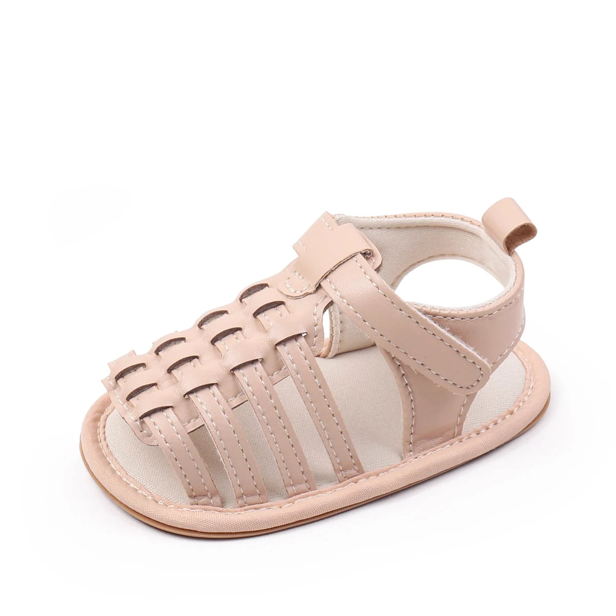 Baby Leather Sandals 0-2 Years Anti Slip Indoor Walking Shoes For Boys And Girls