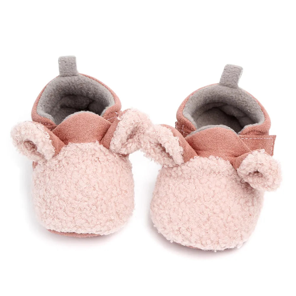 Baby Winter Shoes Cute Animal Ear Soft Cotton Warm and Comfortable for 0-18 Months Boys and Girls 2024 New Fashion  D2028 D2097