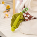Kawaii Vegetable Plush Toys Cute Vegetables Pendant Onion Chili Mushroom Carrot Plush Pendant Keychain Toy