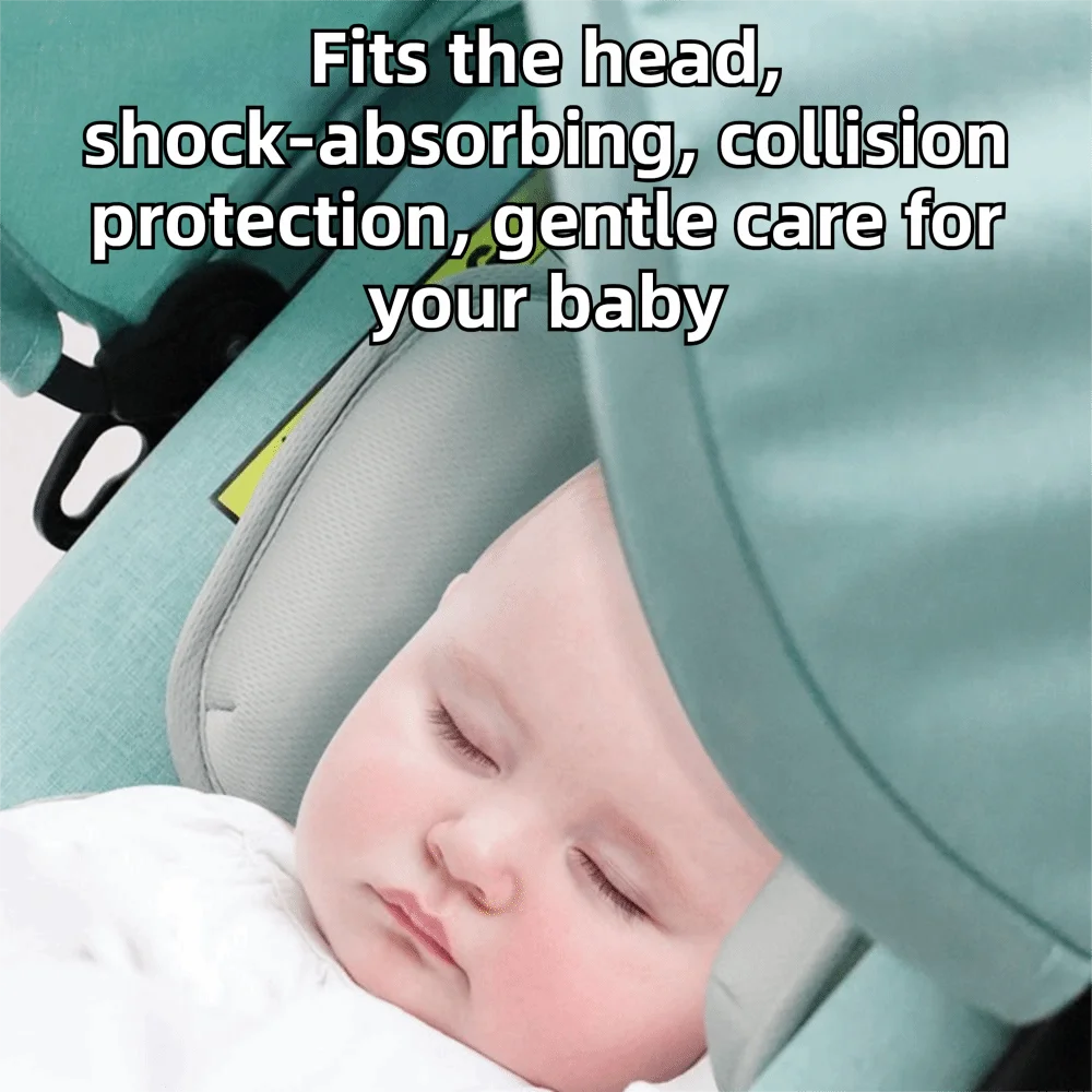 Breathable Mesh Newborn Carseat Insert Thickened Support Impact Protection Stroller for Car Seat Pad Detachable Warm Mattress