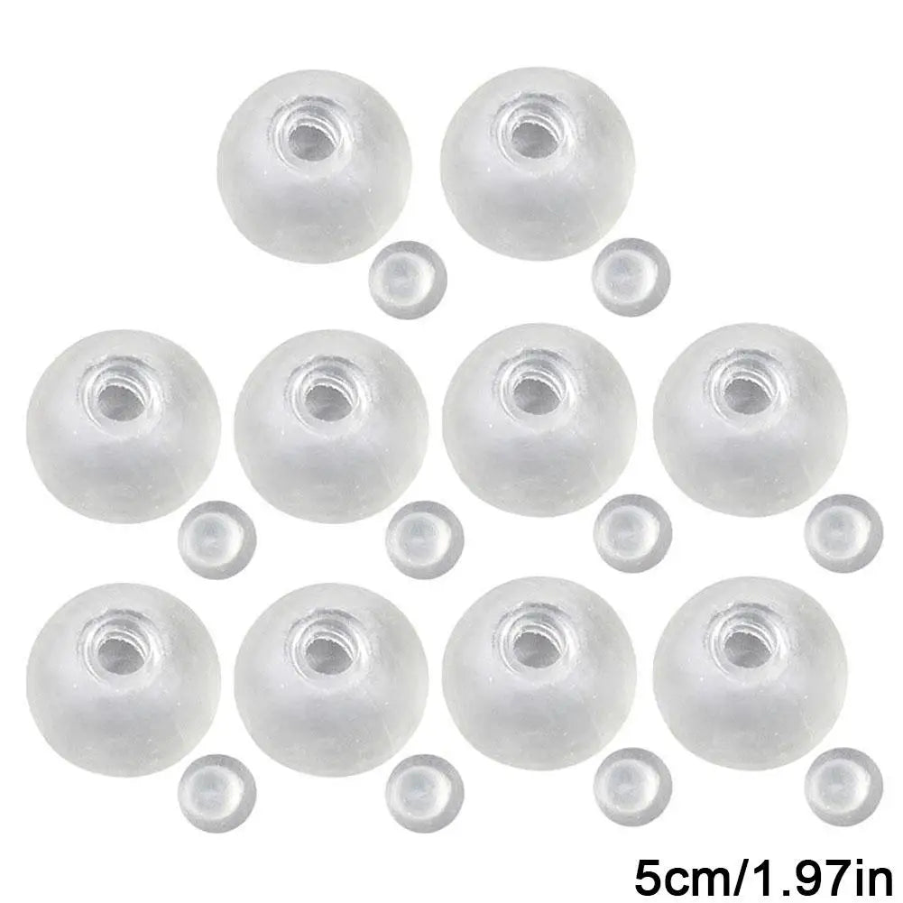 DIY Empty Ball Shell for Handmade Squishy Toy Clear Soft Rubber Skin for Maltose Squeeze Ball Creative Stress Relief Toy