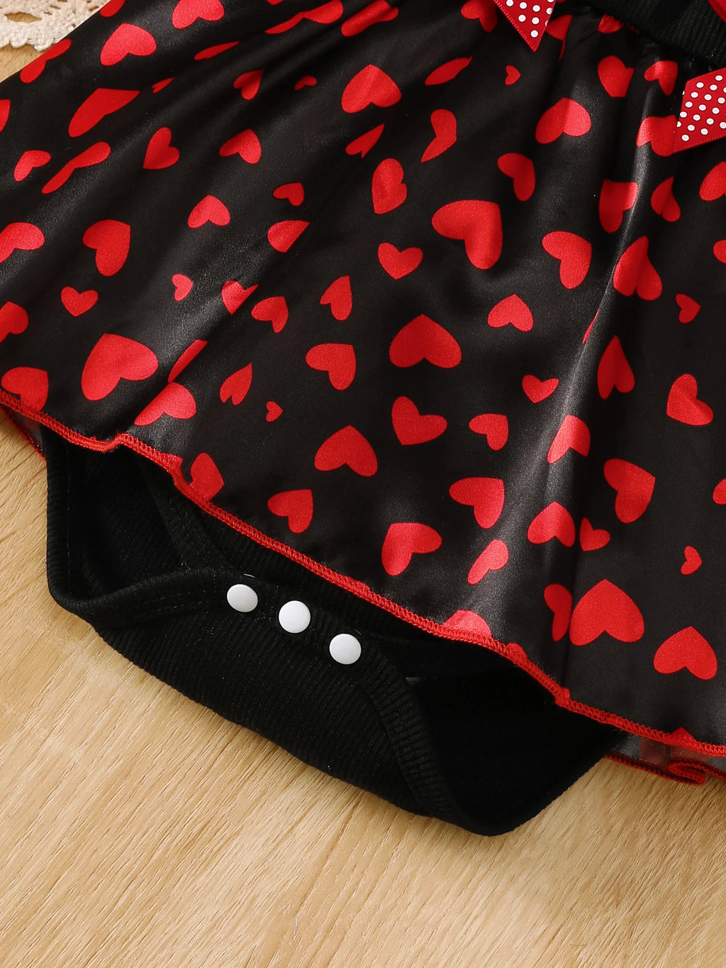 2Pcs Baby clothing Summer Baby Girl Dress with Love Printed Bow Flying Sleeve Dress and Hat for Cute Baby Girl 0-24 Months