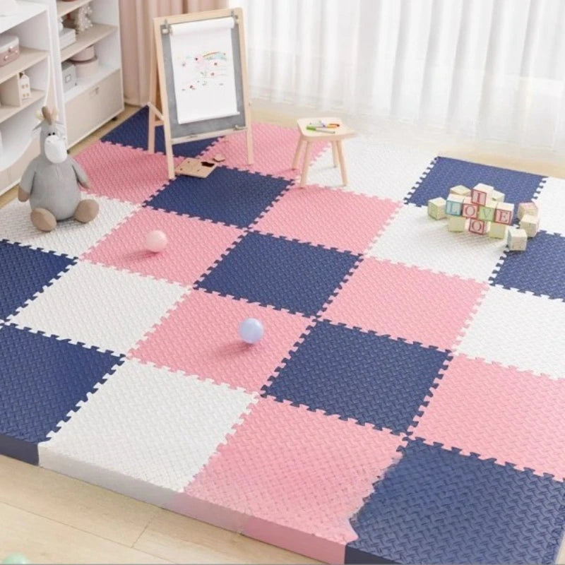 2.5cm Thick Puzzle Mat Children EVA Foam Crawling Board Baby Anti Slip Learning To Walk Carpet Suitable for Living Room Bedroom