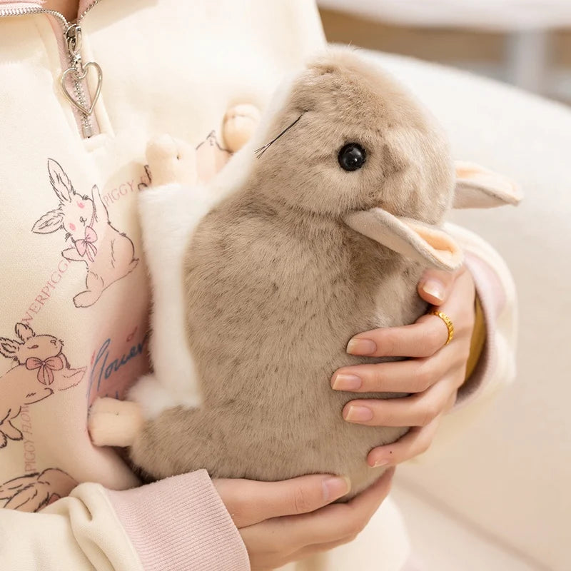 Wholesale Hot 40cm Kawaii Simulation Chinchillidae Plush Toys Soft Lifelike Chinchillas Mouse Stuffed Animal Toys Birthday Gifts