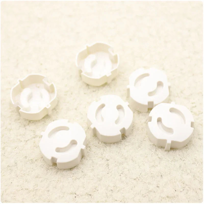 EU Power Socket Electrical Outlet Baby Kids Child Safety Guard Protection Anti Electric Shock Plugs Protector Rotate Cover
