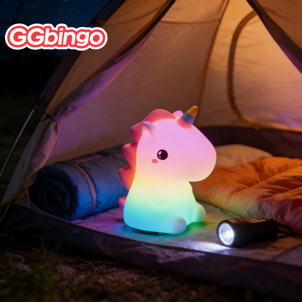 Silicone Sheep Night Light Usb Rechargeable Dimmable Eye Friendly Lamp For Kids Bedroom Nl01