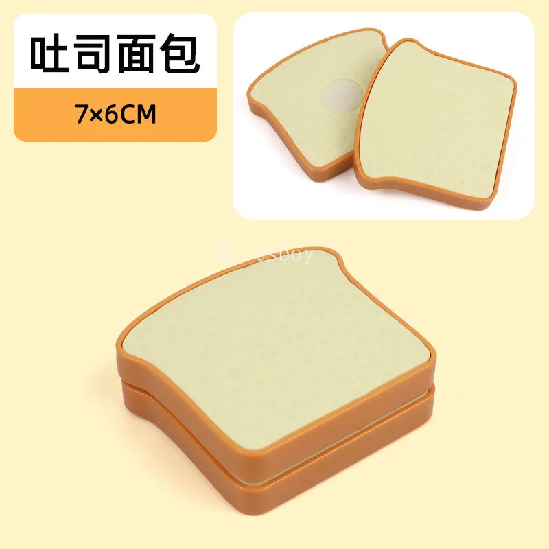 Chechele Montessori Simulation Toy 1 Piece Play House Vegetable Biscuit Bread Baking Educational Toy