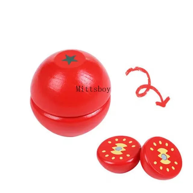 Sesele Magnetic Montessori Fruit Toy Set Model SFL01 Wooden Educational Toy With Lemon Grape Apple Durian
