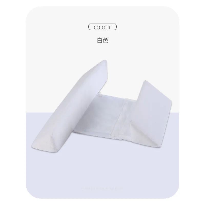 Baby Side Sleeping Pillow Head Protector Newborn 45 Degree Wedge Cushion Travel Infant Support