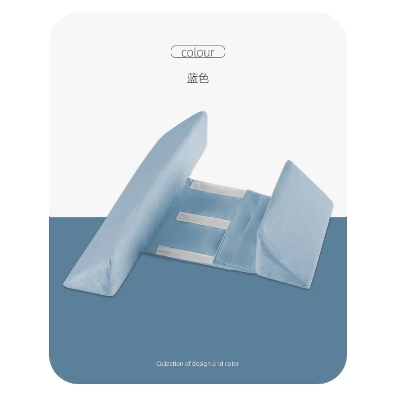 Baby Side Sleeping Pillow Head Protector Newborn 45 Degree Wedge Cushion Travel Infant Support
