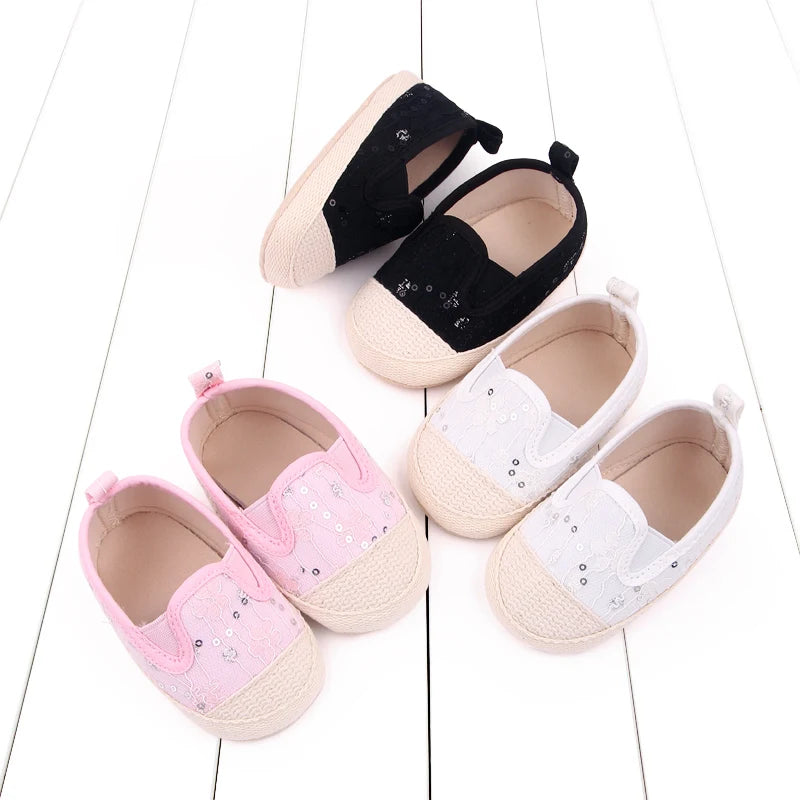 Springtime Learning Walkers 0-1 Years Old Boys and Girls Shoes with Soft Bottom Comfortable Footwear for Baby Playtime