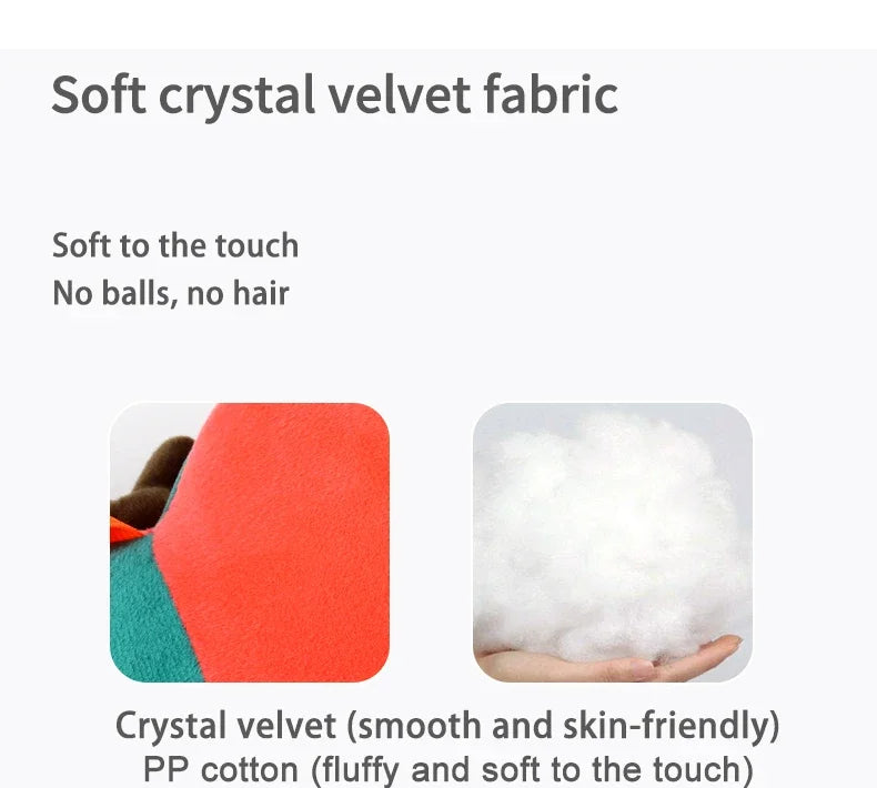 Baby Walking Head Protection Pad and Collision Prevention Backpack Pillow For Kids Soft Crystal velvet Cartoon Security Pillows