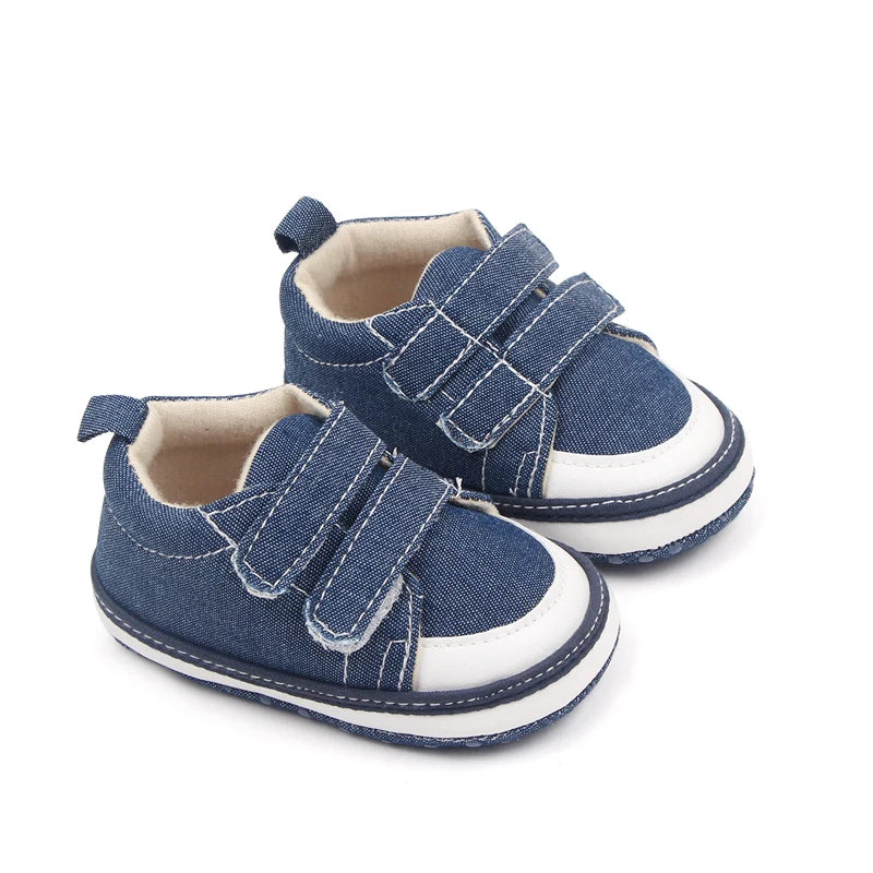 Spring and Autumn Baby Shoes Learning to Walk Shoes Anti-Slip Soft Sole for Boys and Girls 0-1 Year Old Baby Shoes