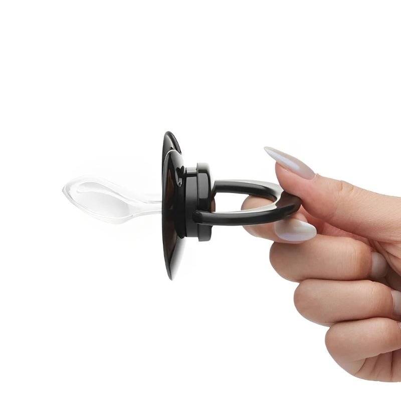 Adult Pacifier for Stress Relief Silicone Simulation Nipple Peace and Relaxation Realistic Soother Toy
