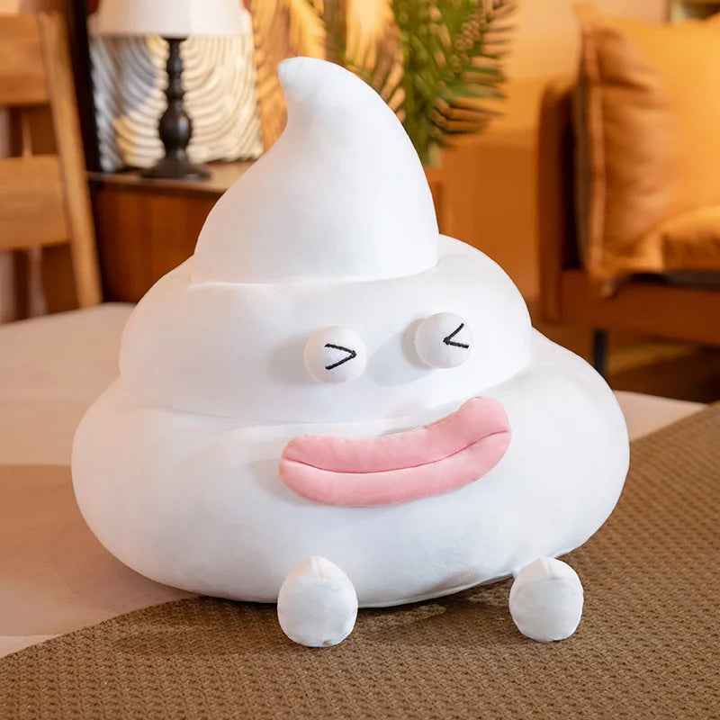 New 25cm/35/45CM Funny Poop Plushie Toys Simulation faeces Pillow Stuffed Soft Creative Sofa Cushion Interesting Birthday Gifts