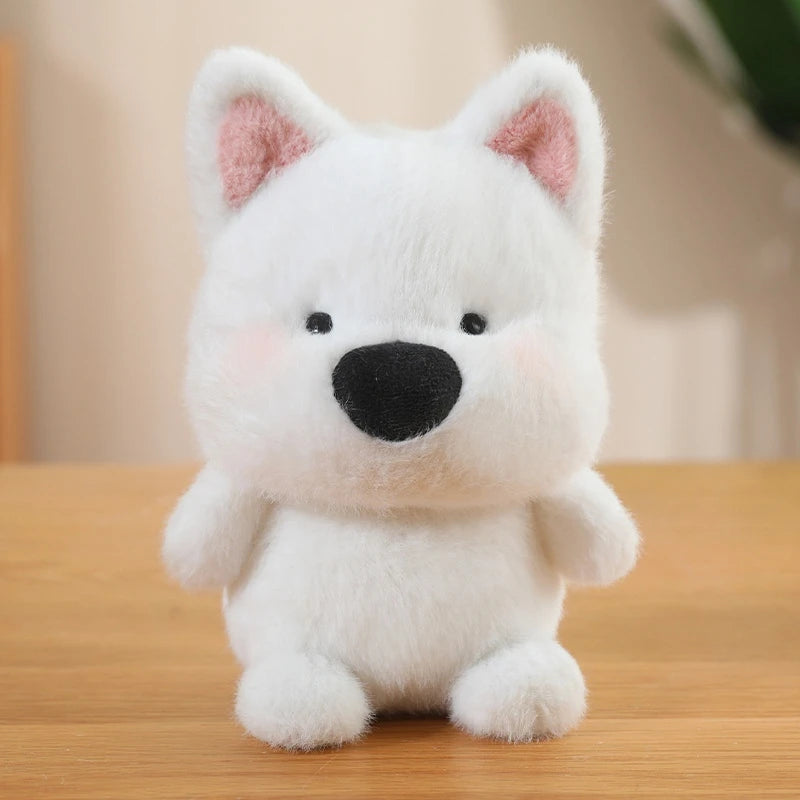 Kawaii Soft Plush Doll Pillow Animal Series - Elephant Pig Dog Sheep Penguin Raccoon Cat - Cute Toy Gift for Boys & Girls