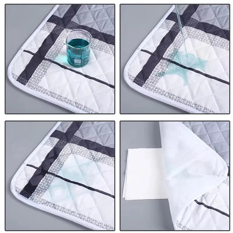 50x70cm Cartoon Dinosaur Diapering Mat Waterproof Washable Baby Changing Pad Night and Menstrual Protection Baby Changing Mat