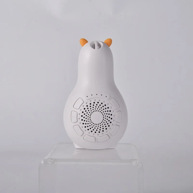 White Noise Machine M9 Portable Sleep Aid with Night Light and 24 Types of Music Cute Appearance Intelligent Sleep Monitor