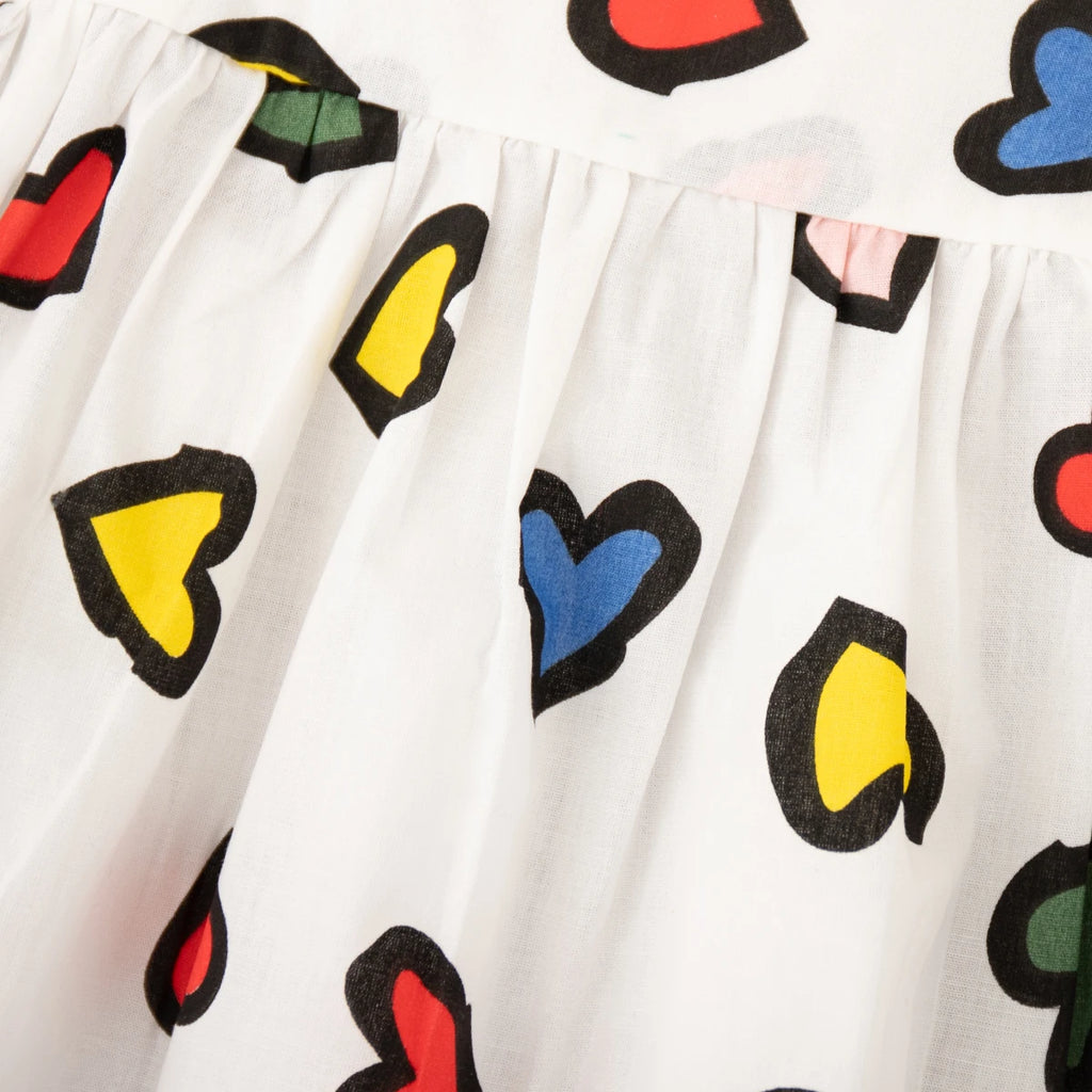Send A Cartoon Ornament  Summer Cotton Comfortable Fashion Lovely Baby Girl Dress Korean Style Casual Toddler Beach Dress
