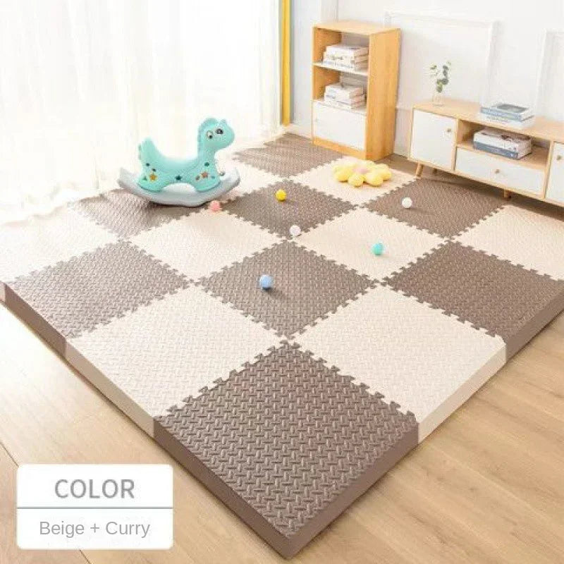 YIMINYUER Martial Arts Mats 1cm Thick Foam Floor Mats Puzzle Tatami Eva For Karate Taekwondo Judo Waterproof