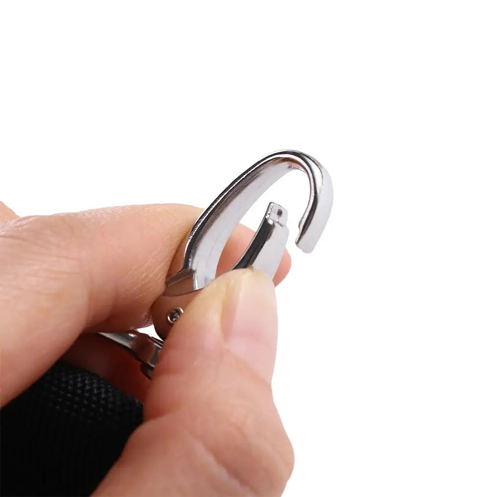 Baby Newborn Hanger Straps Metal Nylon Stroller Hook Stroller Accessories Diaper Bag Hanger Pushchair Clip