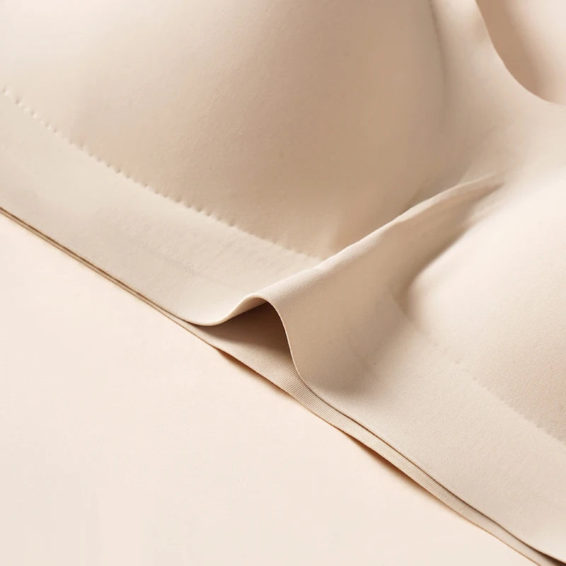 Pre-pregnancy Women Soft Support Seamless Underwear Comfortable Gathering No Steel Ring Collection Breathable Bra Style