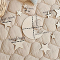 Ins Nordic Style Moon and Stars Wooden Self-Adhesive Decorative Set Home Space Theme Wall Art Decoration Wall Sticker Set