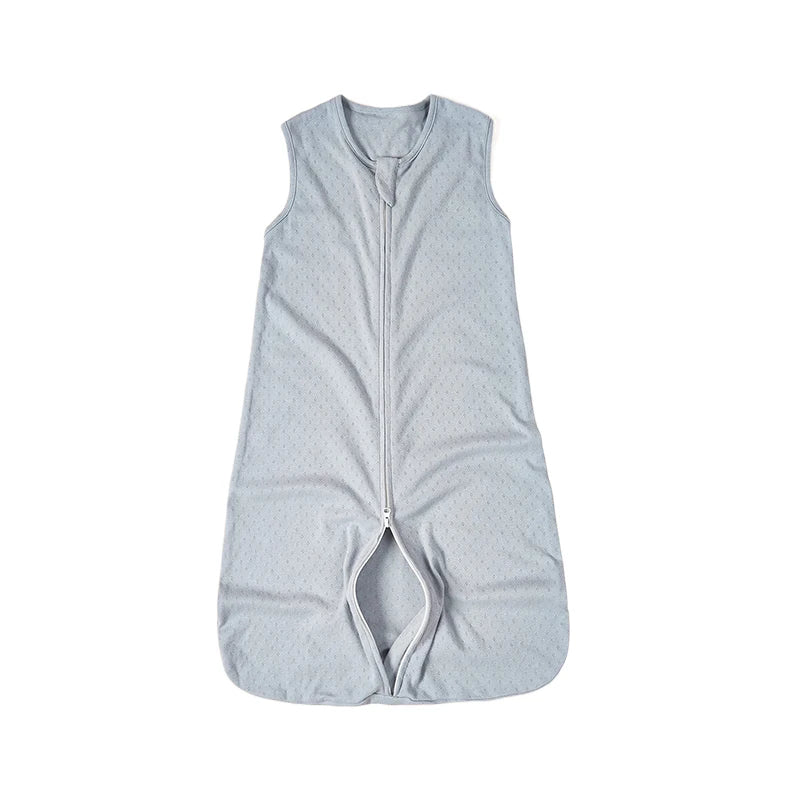 Newborn Sleeping Bag Cotton Baby Swaddle Wrap Adjustable Baby Sleep Sack Sleepping Bag Unisex Sleeveless