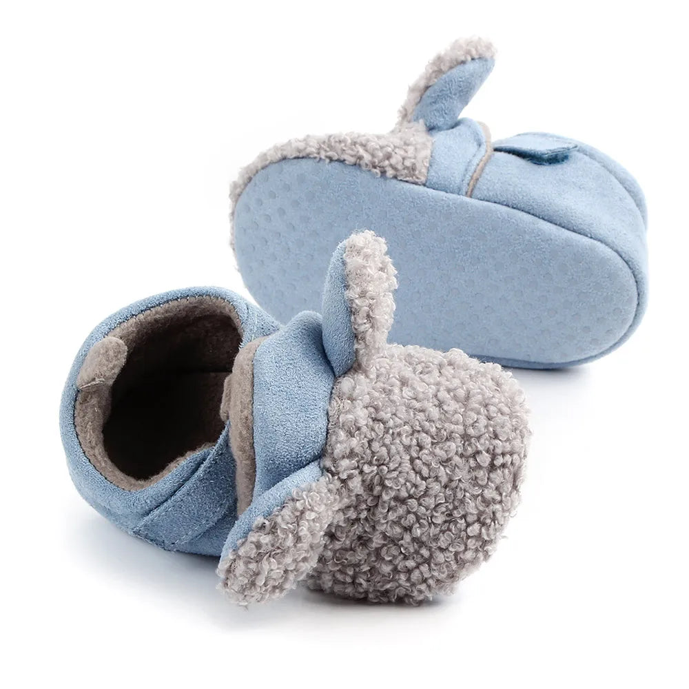 Baby Winter Shoes Cute Animal Ear Soft Cotton Warm and Comfortable for 0-18 Months Boys and Girls 2024 New Fashion  D2028 D2097