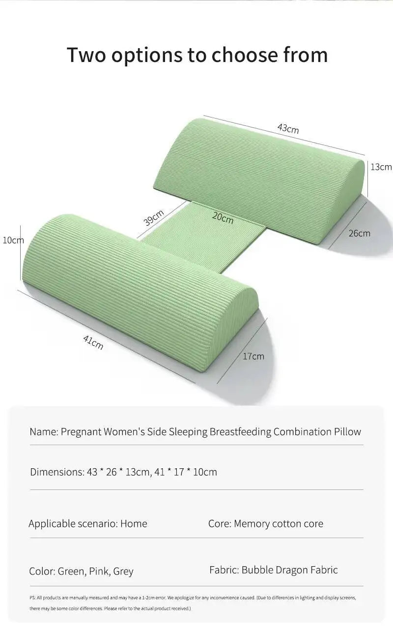 Adjustable Strap Memory Foam Nursing Pillow Dual-Use Portable Body Support For Newborn Breastfeeding Pregnancy  sleepping pillow