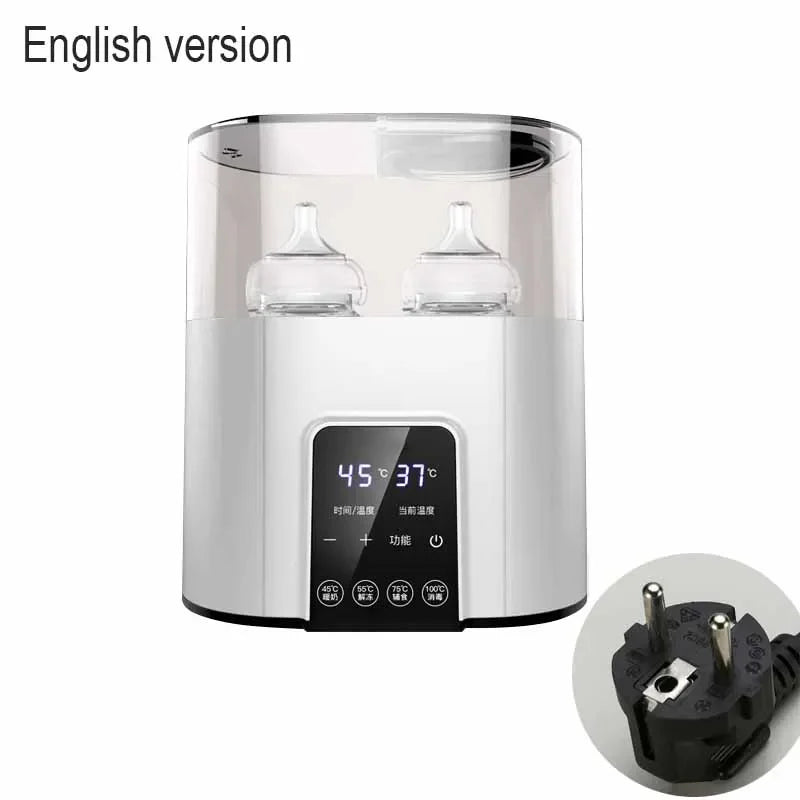 Baby Bottle Warmer And Sterilizer European 220V Model For Two Bottles Temperature Control