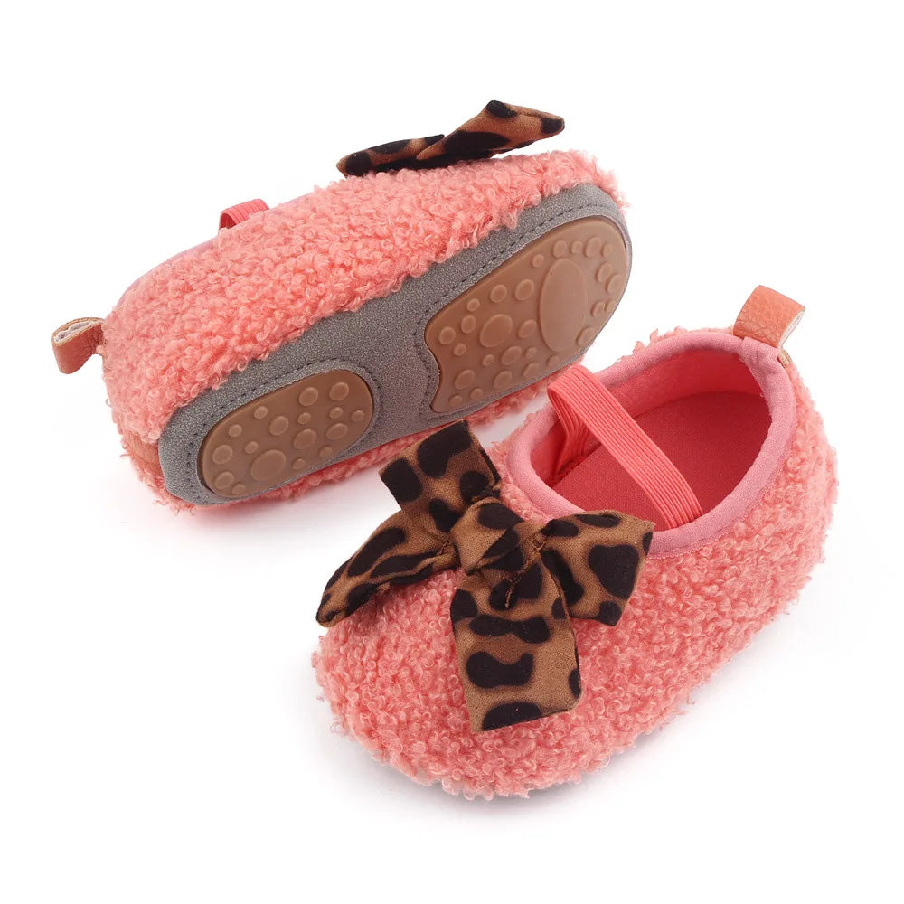Baby Winter and Autumn Style Multiple Choices High Quality Soft Cotton Warm and Plush Toddler Shoes Anti-slip Sole Prewalking