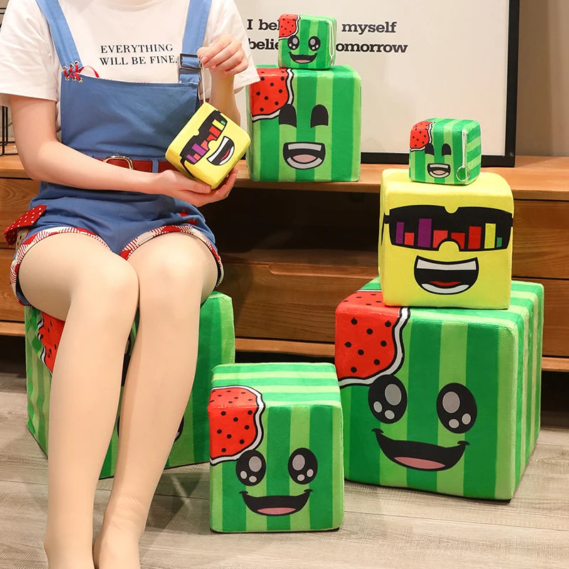 Nice Sunny And Melon Plush Toy Cartoon Anime Cute Dolls Stuffed Soft Toy Special Birthday Gift For Kids Adults and Room Decor