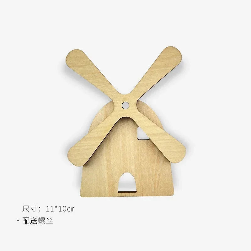 Wooden Busy Board Toy for Montessori Learning With Clock Mirror and Unlock Activities Model MB-001