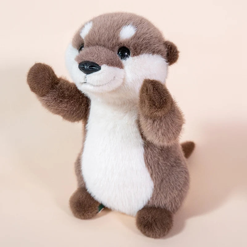 25/35cm Otter Plush Toy Arm with Magnetic Force Cute Stuffed Soft Animal Doll Arm for Birthday Gift And Decor