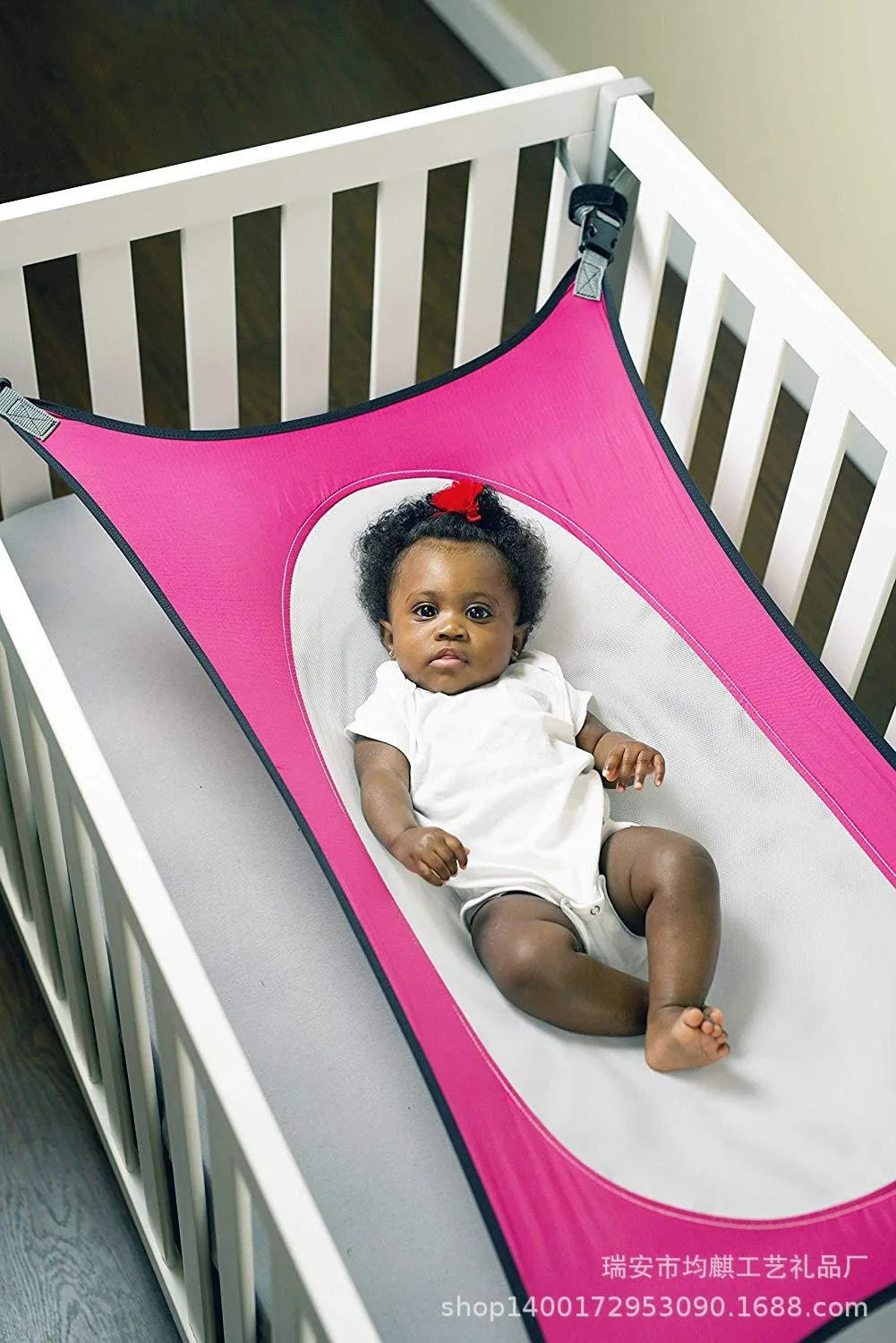 Breathable Baby Sleep Hammock - Removable Crib Swing 105x65cm
