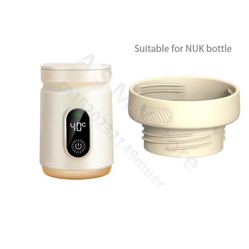 Cxinyoup Portable Breast Warmer With Constant Temperature And Wireless Baby Formula Dispenser