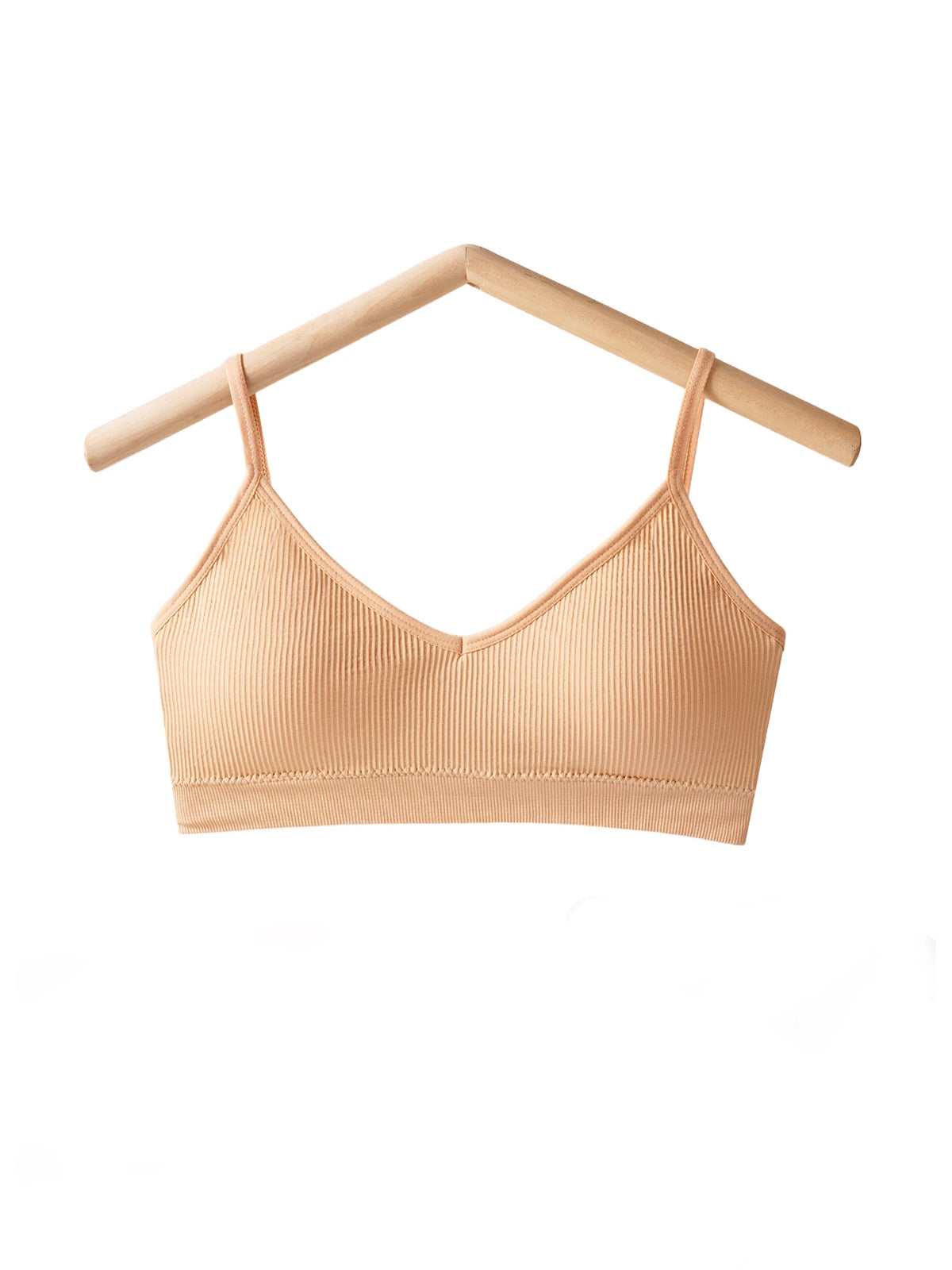 Maternity Bra With Seamless Stripes For Comfort And High Elasticity, Four Seasons, Natural Colors