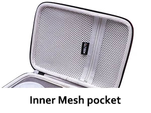 LTGEM Breast Pumps Carrying Bag Case Compatible with 2pcs Momcozy S12 Pro / S12Pro / S9 / M5 / All Momcozy Wearable Breast Pump