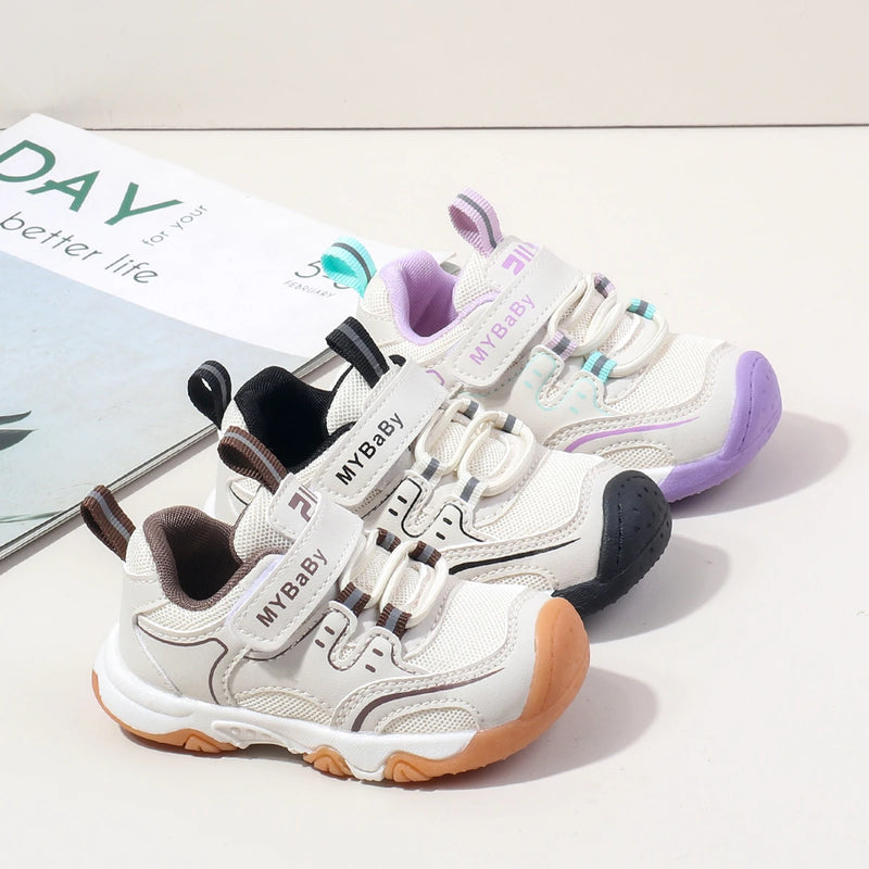 Spring And Autumn Newborn Baby Boys And Girls Indoor Outdoor First Walking Toddler Shoes New Fashion Sports Style