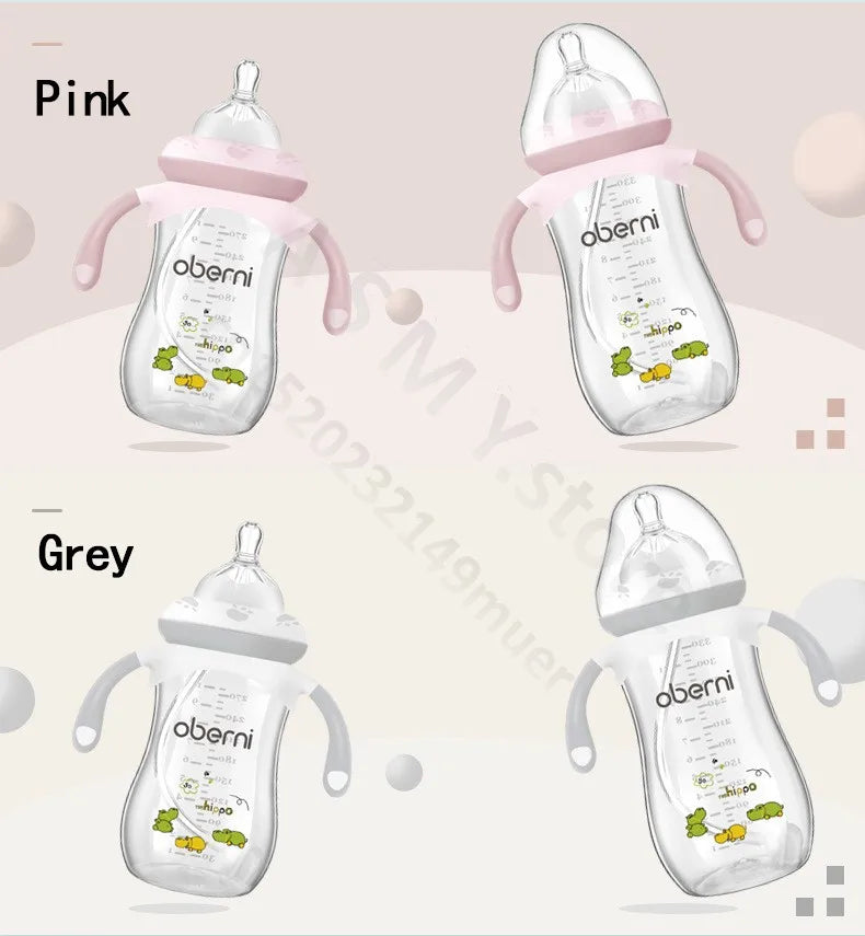 Anti-Colic Baby Bottle/Newborn Baby Bottle/270ML 330ML Large Capacity Wide Neck Bottle/Baby Drinking Cup/Baby Milk Bottle