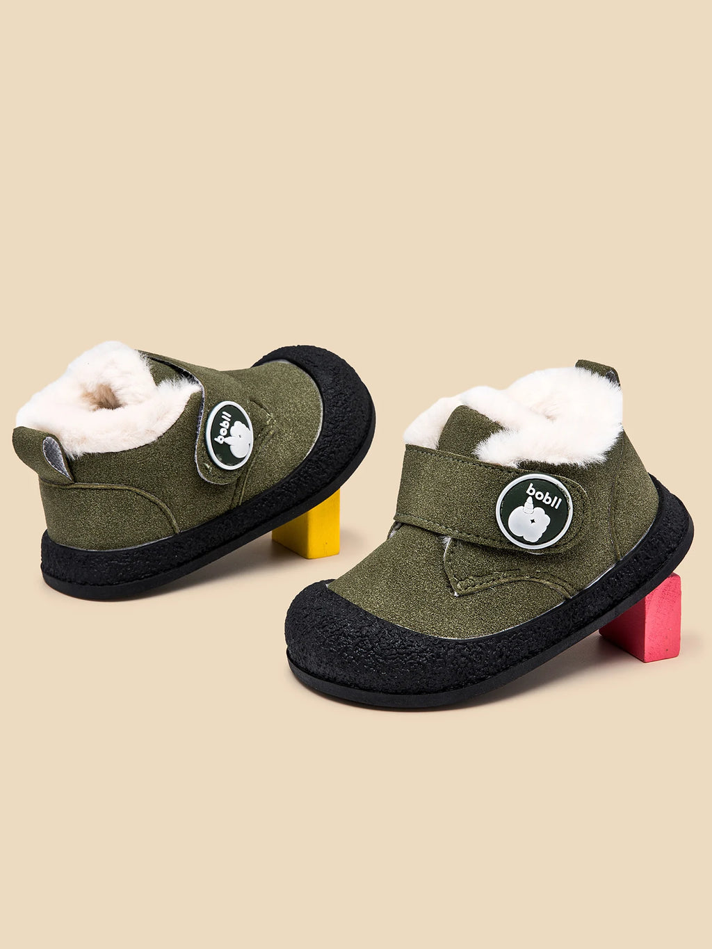 Hot Sale Winter Baby Boys And Girls First Walking Outdoor Toddler Cotton Shoes For 0-3Y High Quality Fleece-lined Design