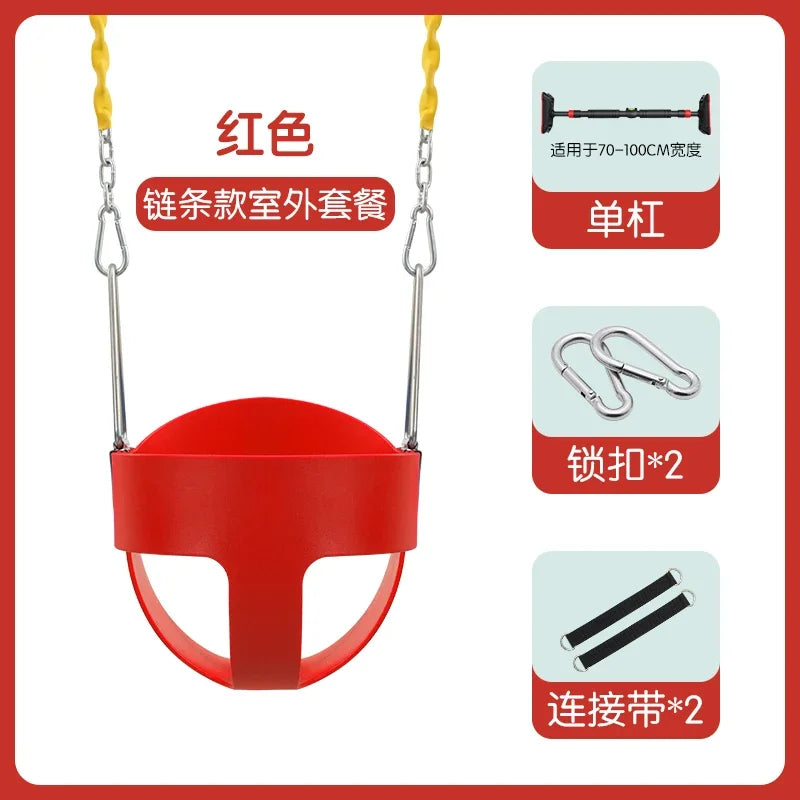 XL baby swing basket glider for indoor or outdoor use.