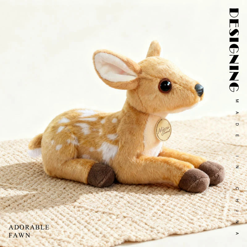25cm Kawaii Giraffe Plush Toy Stuffed Soft Giraffe Doll for Kids Lovely Deer Room Decor Birthday Gift