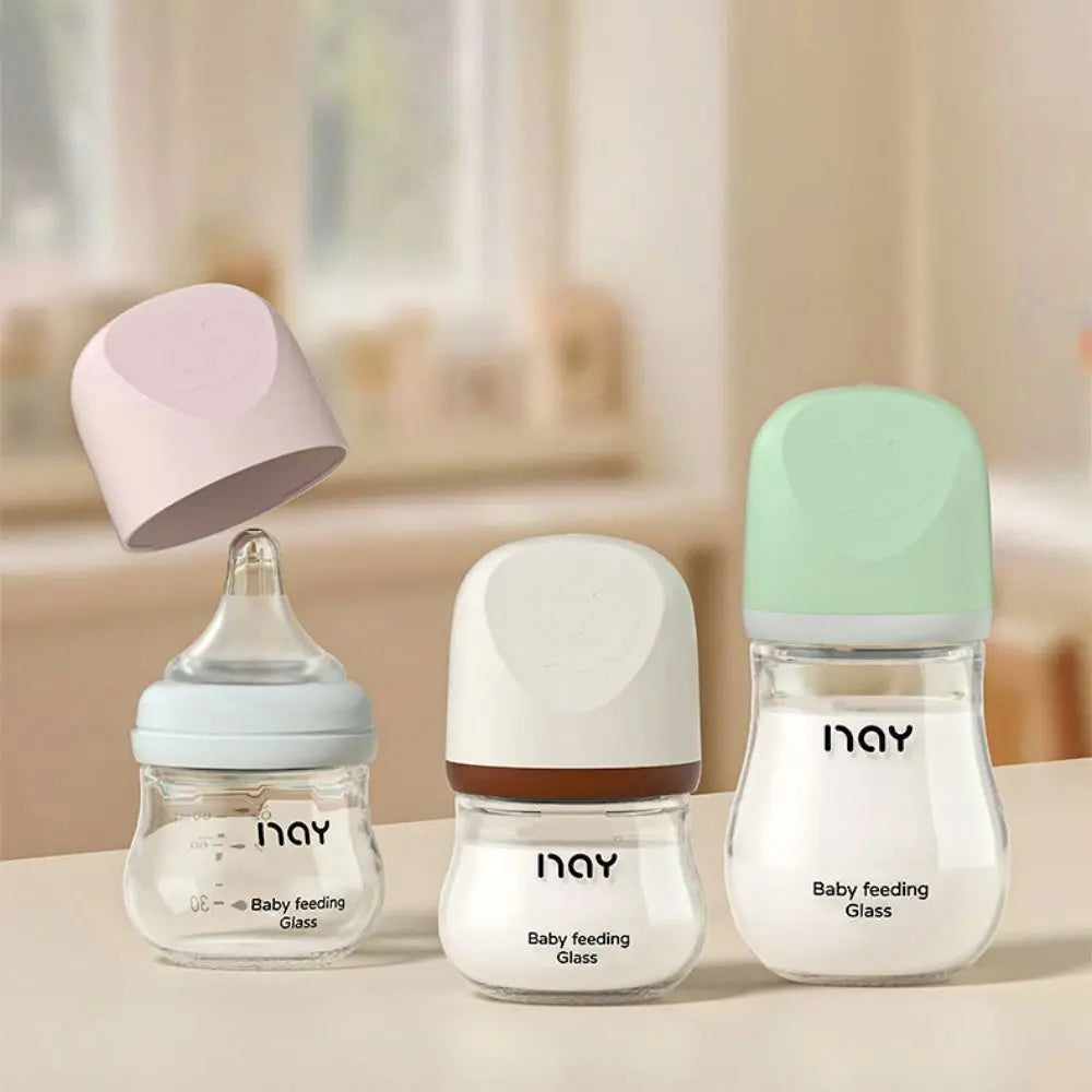 Glass Baby Feeding Bottle | Anti-Colic BPA-Free | Baby World SA