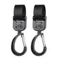 Bag Hooks Rotate 360 Degree Stroller Accessories Bear Baby Bag Stroller Hooks Baby Hanger Hooking Up Pram Hooks Bag Hanger