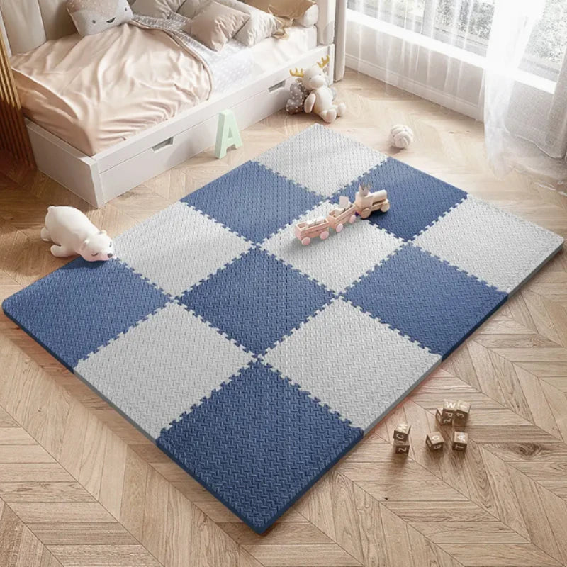 Baby Interlocking Play Pad EVA Foam Patchwork Mat Soft Thick Children's Sports Rug Suitable for The Sports Area Toddler Room